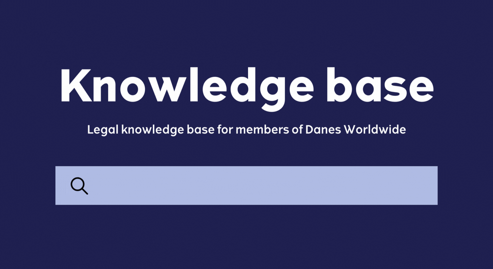 Danes Worldwide Knowledge base