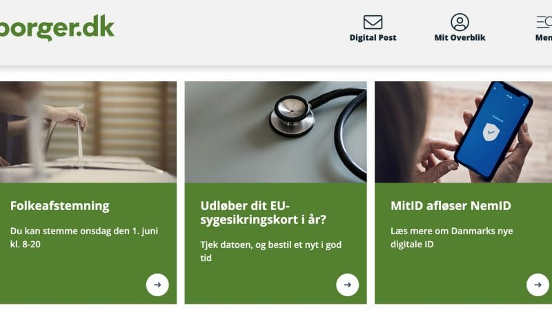 borger.dk - hjemmeside